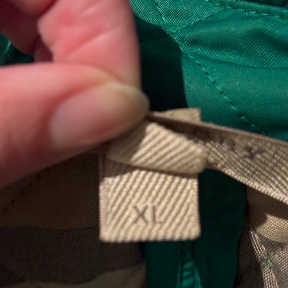 Green Burberry Quilted Jacket - Picture 11 of 12